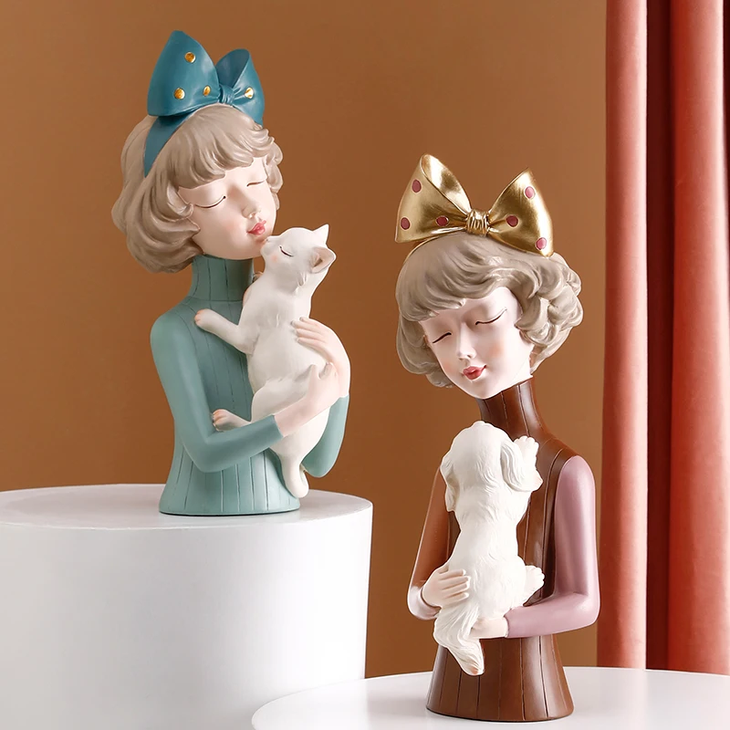 

Home Decoration Accessories Statue Adornos Para Casa Sculpture Modern Art A C